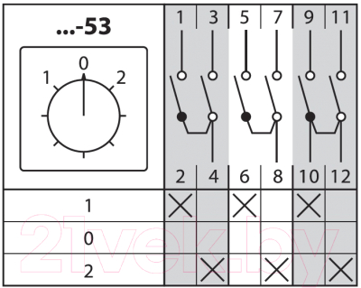 Переключатель TDM SQ0715-0184