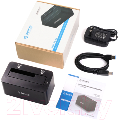 Бокс для жесткого диска Orico 6619US3-BK