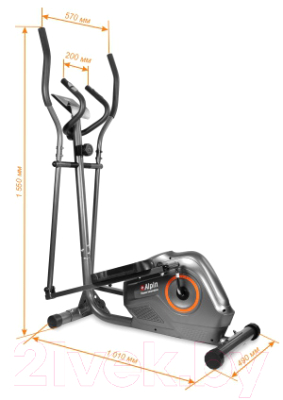 Эллиптический тренажер Alpin Sante X-171
