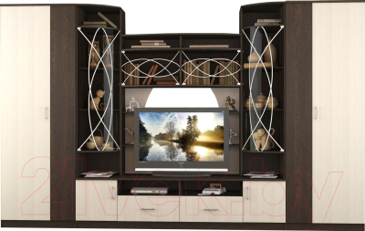 Стенка Астрид Мебель Палермо / ЦРК.ПЛР.01 - фото