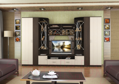 Стенка Астрид Мебель Палермо / ЦРК.ПЛР.01