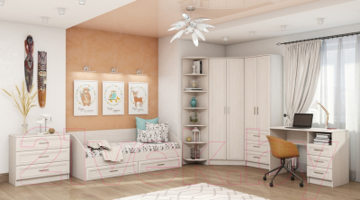 Письменный стол Астрид Мебель Принцесса / ЦРК.ПРН.02