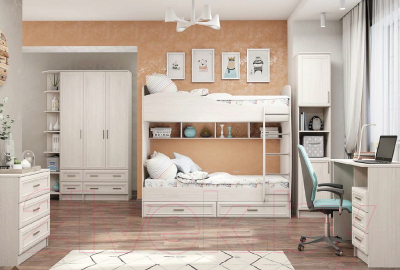 Письменный стол Астрид Мебель Принцесса / ЦРК.ПРН.02