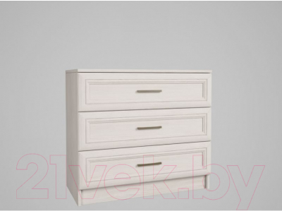 Комод Астрид Мебель Принцесса / ЦРК.ПРН.04 (анкор белый)