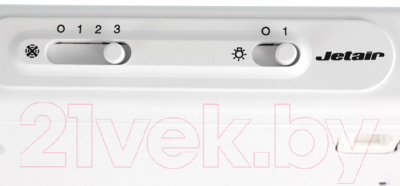 Вытяжка плоская Jetair Senti WH/F/50