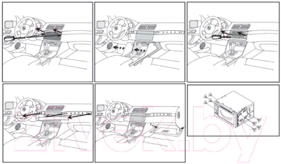 Переходная рамка Incar 95-9307A