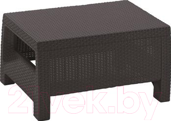 Кофейный столик садовый Keter Corfu Table / 207786 (коричневый) - фото