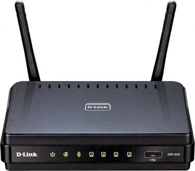 Беспроводной маршрутизатор D-Link DIR-620/A - фото