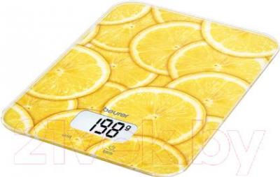Кухонные весы Beurer KS19 Lemon - фото