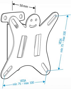 Кронштейн для телевизора Holder LCDS-5002