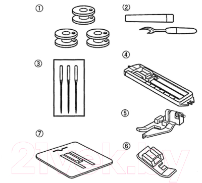 Швейная машина Janome LW-20