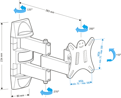 Кронштейн для телевизора Holder LCDS-5039
