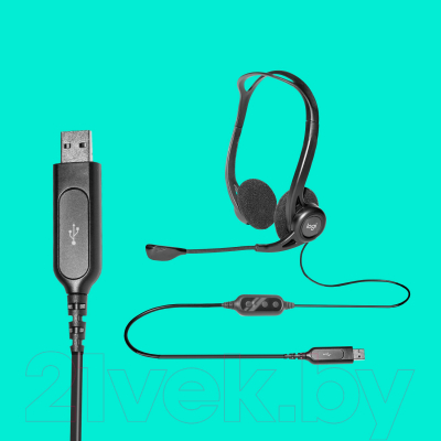 Наушники-гарнитура Logitech PC Headset 960 USB