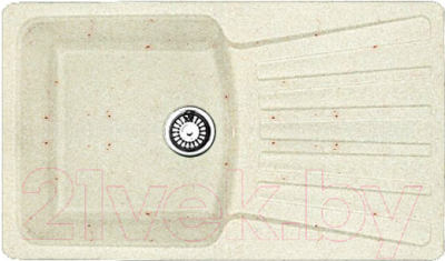 Мойка кухонная GranFest Standart GF-S850L (бежевый) - фото