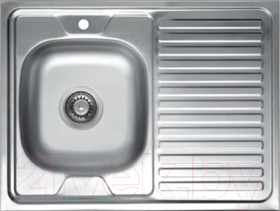 Мойка кухонная Kromevye EC 220 D (чаша слева) - фото