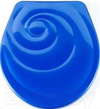 Сиденье для унитаза ОРИО КУ2-5 (темно-синий) - фото