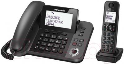 Беспроводной телефон Panasonic KX-TGF320RUM - фото