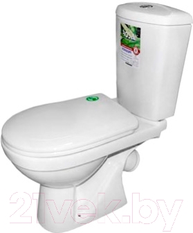 Унитаз напольный Rosa Комфорт (белый) - фото