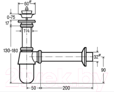 Сифон Viega 366681