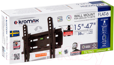 Кронштейн для телевизора Kromax Flat-6