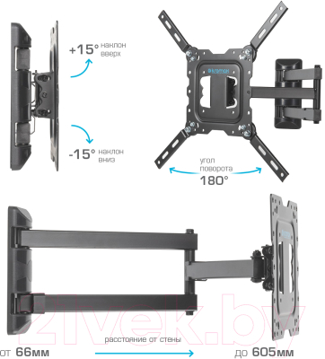 Кронштейн для телевизора Kromax Dix-18