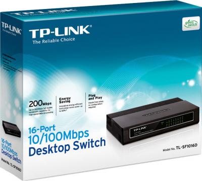 Коммутатор TP-Link TL-SF1016D