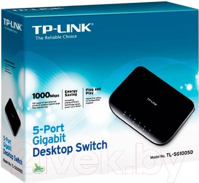 Коммутатор TP-Link TL-SG1005D