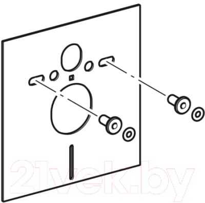 Шумоизоляция Geberit 156.050.00.1