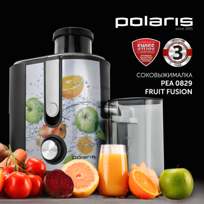 Соковыжималка электрическая Polaris PEA 0829 Fruit Fusion