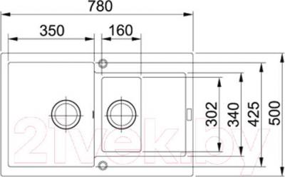 Мойка кухонная Franke Maris MRG 651-78 (114.0198.336)