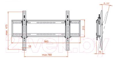 Кронштейн для телевизора Electric Light КБ-01-16-У