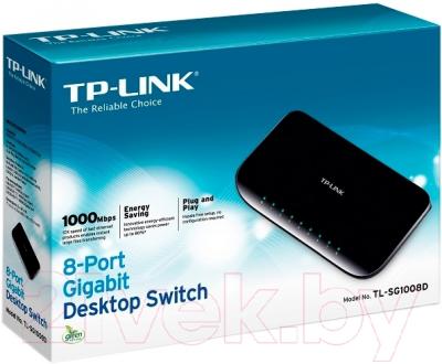 Коммутатор TP-Link TL-SG1008D