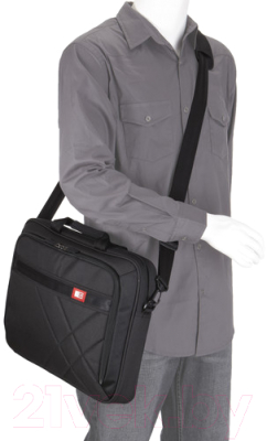 Сумка для ноутбука Case Logic DLC-117 (черный)