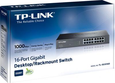 Коммутатор TP-Link TL-SG1016D