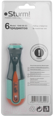 Отвертка Sturm! 1040-09-S2