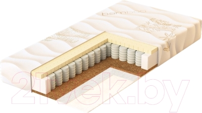 Матрас в кроватку Плитекс Bamboo Sleep БС-119-01