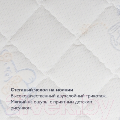 Матрас в кроватку Plitex EcoSoft ЭКС-01 (ЭКС-119-01)