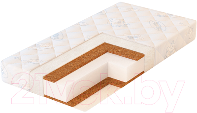 Матрас в кроватку Plitex EcoSoft ЭКС-01 (ЭКС-119-01)