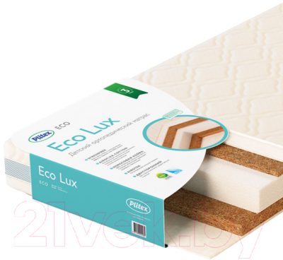 Матрас в кроватку Плитекс EcoLux ЭКЛ-01 (ЭКЛ-119-01) - фото