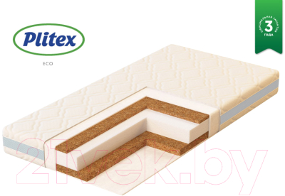 Матрас в кроватку Плитекс EcoLux ЭКЛ-01 (ЭКЛ-119-01)