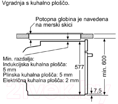 Электрический духовой шкаф Bosch HBG633NB1