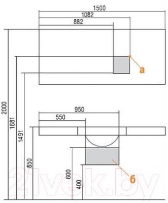 Зеркало Акватон Отель 150