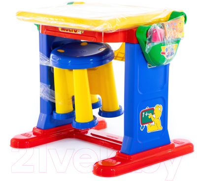 Комплект мебели с детским столом Полесье Моя первая студия / 1014