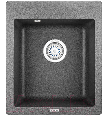Мойка кухонная GRANULA GR-4201 (графит) - фото