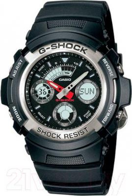Часы наручные мужские Casio AW-590-1AER - фото