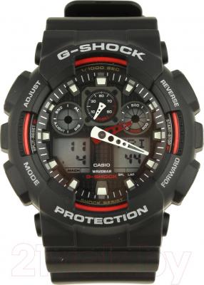 Часы наручные мужские Casio GA-100-1A4ER - фото