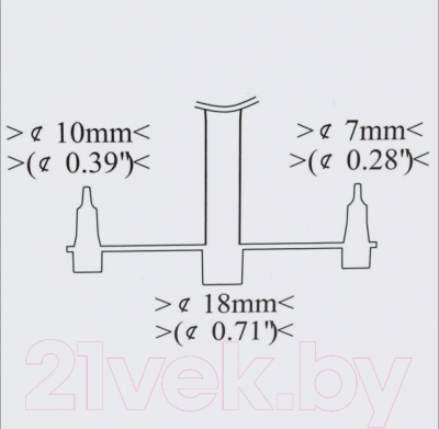 Насос ножной Intex 69611