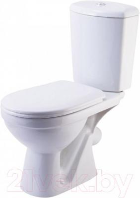 Унитаз напольный Rosa Комфорт Люкс (белый) - фото