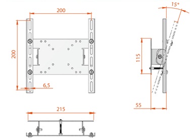 Кронштейн для телевизора Electric Light КБ-01-17
