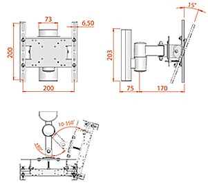 Кронштейн для телевизора Electric Light КБ-01-27
